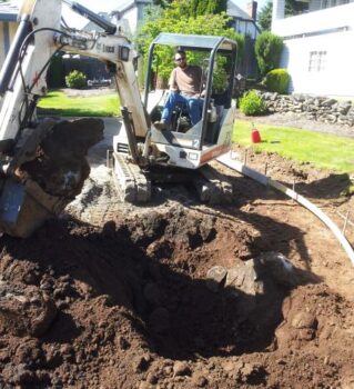 Excavating in Vancouver WA